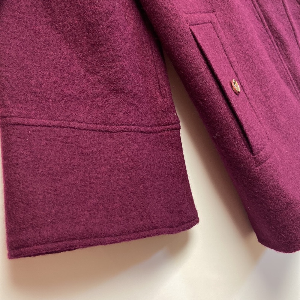 Chicos Boiled Wool Jacket,Size-2 - image 4